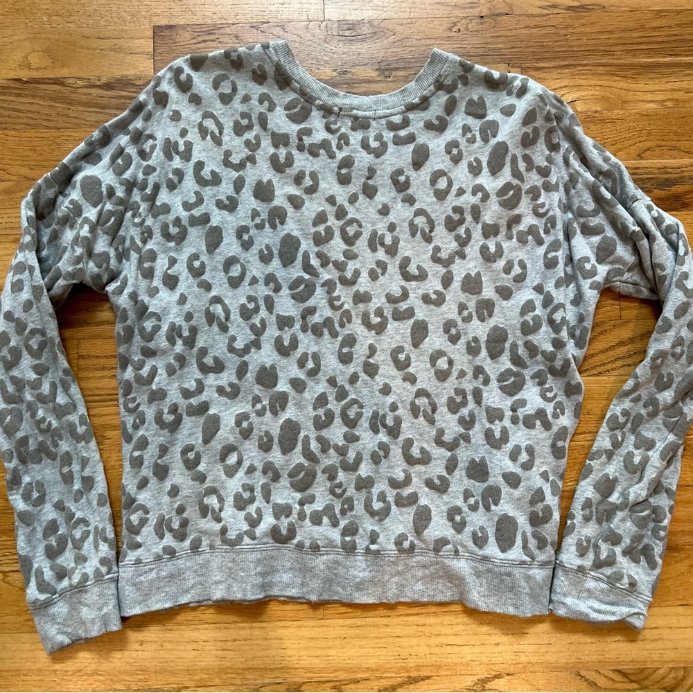 Rails Cheetah Print Side Zipper Marlo Pullover - image 4